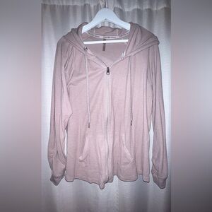 Calvin Klein Performance Pink Zip-Up Hoodie